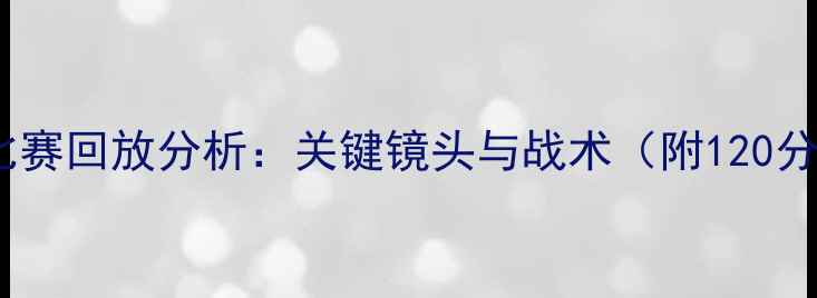 图片 伊朗vs立陶宛比赛回放分析：关键镜头与战术（附120分钟完整数据）1
