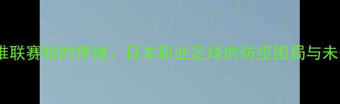 图片 冈山绿雉联赛临时停摆：日本职业足球的防疫困局与未来挑战2