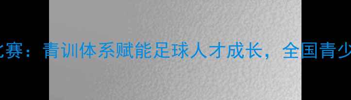 图片 恒大青少年足球比赛：青训体系赋能足球人才成长，全国青少年竞技舞台大！1