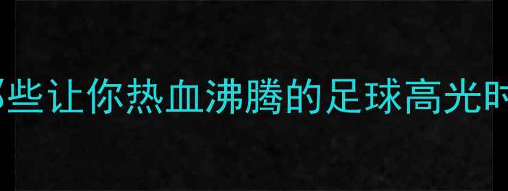 图片 欧洲杯经典瞬间：那些让你热血沸腾的足球高光时刻（附完整集锦）2