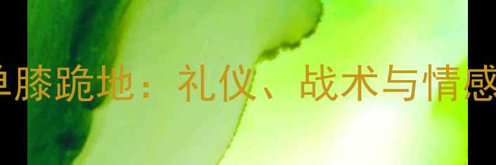 图片 足球比赛中单膝跪地：礼仪、战术与情感表达的深度2