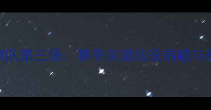 图片 马竞vs狼队第三场：赛季关键战役前瞻与战术深度