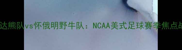 图片 🔥内华达熊队vs怀俄明野牛队：NCAA美式足球赛季焦点战全🏈2